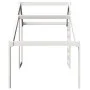 Solid white pine wood children's bed canopy 198x97x113 cm by , Accessories for beds and slatted bases - Ref: Foro24-846877, P...