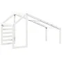 Solid white pine wood children's bed canopy 198x97x113 cm by , Accessories for beds and slatted bases - Ref: Foro24-846877, P...