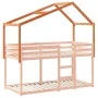 Solid wood brown children's bed canopy 213x85.5x144.5 cm by , Accessories for beds and slatted bases - Ref: Foro24-846939, Pr...