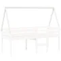 Kinderbettgestell Massivholz Weiß 209x95,5x88 cm von , Zubehör für Betten und Lattenroste - Ref: Foro24-846947, Preis: 57,22 ...