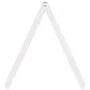 Solid white wood children's bed frame 209x95.5x88 cm by , Accessories for beds and slatted bases - Ref: Foro24-846947, Price:...