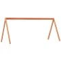 Solid pine wood children's bed canopy in brown, 209x85.5x88 cm by , Accessories for beds and slatted bases - Ref: Foro24-8469...