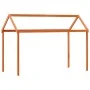 Solid pine wood children's bed canopy in brown, 207x95.5x159cm by , Accessories for beds and slatted bases - Ref: Foro24-8469...