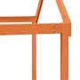 Solid pine wood children's bed canopy in brown, 207x95.5x159cm by , Accessories for beds and slatted bases - Ref: Foro24-8469...