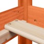 Estructura de cama madera maciza pino marrón cera 100x200 cm de , Camas y somieres - Ref: Foro24-846972, Precio: 126,67 €, De...