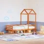 Massives Kiefernholz-Kinderbettgestell in Braun 98x70x176,5 cm von , Zubehör für Betten und Lattenroste - Ref: Foro24-846993,...