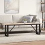 Mesa de centro marco O madera maciza pino y hierro 160x40x45 de , Mesas de centro - Ref: Foro24-3282668, Precio: 90,70 €, Des...