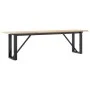Mesa de centro marco O madera maciza pino y hierro 160x40x45 de , Mesas de centro - Ref: Foro24-3282668, Precio: 90,70 €, Des...