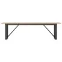 Mesa de centro marco O madera maciza pino y hierro 160x40x45 de , Mesas de centro - Ref: Foro24-3282668, Precio: 90,70 €, Des...