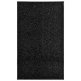 Washable black doormat 90x150 cm by vidaXL, Doormats - Ref: Foro24-323413, Price: 52,36 €, Discount: %