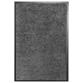 Felpudo lavable gris antracita 40x60 cm de vidaXL, Felpudos - Ref: Foro24-323415, Precio: 23,74 €, Descuento: %