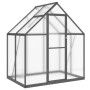 Invernadero con marco base aluminio antracita 169x114x195 cm de , Invernaderos - Ref: Foro24-4005824, Precio: 457,56 €, Descu...
