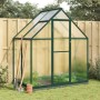 Invernadero con marco base aluminio verde 169x114x202 cm de , Invernaderos - Ref: Foro24-4005826, Precio: 352,09 €, Descuento: %