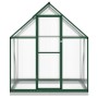 Invernadero con marco base aluminio verde 169x114x202 cm de , Invernaderos - Ref: Foro24-4005826, Precio: 352,09 €, Descuento: %