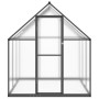Invernadero con marco base aluminio antracita 169x169x195 cm de , Invernaderos - Ref: Foro24-4005830, Precio: 460,28 €, Descu...
