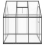 Invernadero con marco base aluminio antracita 169x169x195 cm de , Invernaderos - Ref: Foro24-4005830, Precio: 460,28 €, Descu...