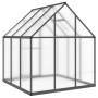 Invernadero con marco base aluminio antracita 169x169x195 cm de , Invernaderos - Ref: Foro24-4005830, Precio: 460,28 €, Descu...