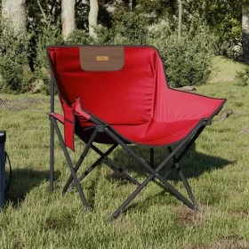Sillas de camping con bolsillo plegables 2 unidades rojo de , Sillas de jardín - Ref: Foro24-366549, Precio: 58,23 €, Descuen...