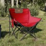 Sillas de camping con bolsillo plegables 2 unidades rojo de , Sillas de jardín - Ref: Foro24-366549, Precio: 59,29 €, Descuen...