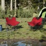 Sillas de camping con bolsillo plegables 2 unidades rojo de , Sillas de jardín - Ref: Foro24-366549, Precio: 59,29 €, Descuen...