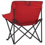 Sillas de camping con bolsillo plegables 2 unidades rojo de , Sillas de jardín - Ref: Foro24-366549, Precio: 59,29 €, Descuen...