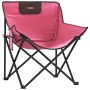 Sillas de camping con bolsillo plegables 2 unidades rosa de , Sillas de jardín - Ref: Foro24-366554, Precio: 59,88 €, Descuen...