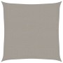 Toldo de vela cuadrado HDPE gris claro 160 g/m² 3x3 m de , Sombrillas - Ref: Foro24-4001966, Precio: 26,54 €, Descuento: %