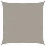 Toldo de vela cuadrado HDPE gris claro 160 g/m² 5x5 m de , Sombrillas - Ref: Foro24-4001970, Precio: 57,04 €, Descuento: %