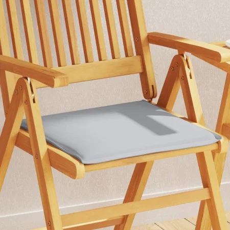 Cojines asiento de jardín cuadrados 2 uds gris claro 45x45x2 cm de , Cojines para sillas y sofás - Ref: Foro24-847723, Precio...