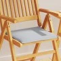Cojines asiento de jardín cuadrados 2 uds gris claro 45x45x2 cm de , Cojines para sillas y sofás - Ref: Foro24-847723, Precio...