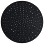 Cabezal de ducha efecto lluvia acero inox redondo negro 40 cm de vidaXL, Cabezales de ducha - Ref: Foro24-147693, Precio: 53,...