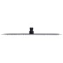 Cabezal de ducha efecto lluvia acero inox redondo negro 40 cm de vidaXL, Cabezales de ducha - Ref: Foro24-147693, Precio: 53,...