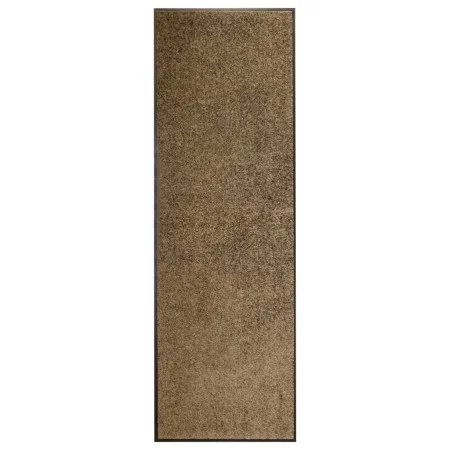 Felpudo lavable marrón 60x180 cm de vidaXL, Felpudos - Ref: Foro24-323435, Precio: 51,21 €, Descuento: %