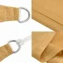 Toldo de vela rectangular HDPE arena 160 g/m² 5x6 m de , Sombrillas - Ref: Foro24-4002048, Precio: 56,97 €, Descuento: %