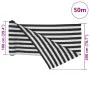 Red de privacidad HDPE gris antracita y blanco 2x50 m 75 g/m² de , Sombrillas - Ref: Foro24-4003667, Precio: 54,47 €, Descuen...