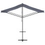 Toldo de pie tela y acero azul y blanco 400x300 cm de , Sombrillas - Ref: Foro24-368932, Precio: 267,06 €, Descuento: %