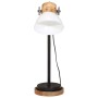 Lámpara de escritorio blanca 25 W E27 18x18x60 cm de , Lámparas - Ref: Foro24-371952, Precio: 41,59 €, Descuento: %