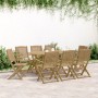 Sillas jardín plegables 8 uds madera maciza acacia 54,5x58x90cm de , Sillas de jardín - Ref: Foro24-3214231, Precio: 378,62 €...