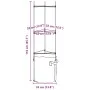 Tutor para tomates con bolsa 2 uds de acero y PP 116 cm de , Soportes para macetas - Ref: Foro24-4009284, Precio: 51,33 €, De...