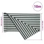 Red de privacidad HDPE verde y blanco 2x10 m 195 g/m² de , Sombrillas - Ref: Foro24-4003755, Precio: 41,12 €, Descuento: %