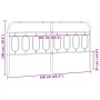 Cabecero de metal negro 160 cm de , Cabeceros y pies de cama - Ref: Foro24-377152, Precio: 48,92 €, Descuento: %