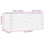 Jardinera madera maciza de abeto Douglas 110x60x46 cm de , Maceteros y jardineras - Ref: Foro24-3282462, Precio: 172,69 €, De...