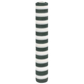 Red de privacidad HDPE verde y blanco 1x25 m 75 g/m² de , Sombrillas - Ref: Foro24-4003708, Precio: 21,47 €, Descuento: %