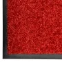 Felpudo lavable rojo 120x180 cm de vidaXL, Felpudos - Ref: Foro24-323426, Precio: 105,90 €, Descuento: %