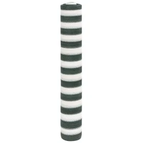 Red de privacidad HDPE verde y blanco 2x25 m 75 g/m² de , Sombrillas - Ref: Foro24-4003720, Precio: 33,95 €, Descuento: %