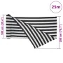 Red de privacidad HDPE gris antracita y blanco 2x25 m 150 g/m² de , Sombrillas - Ref: Foro24-4003684, Precio: 64,78 €, Descue...