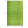 Felpudo lavable verde 120x180 cm de vidaXL, Felpudos - Ref: Foro24-323432, Precio: 94,37 €, Descuento: %