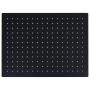 Cabezal ducha efecto lluvia acero inox cuadrado negro 40x30 cm de vidaXL, Cabezales de ducha - Ref: Foro24-147701, Precio: 42...