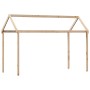 Cama litera con techo madera maciza de pino 90x190 cm de , Camas y somieres - Ref: Foro24-3282127, Precio: 228,65 €, Descuent...