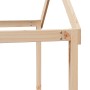 Cama litera con techo madera maciza de pino 90x190 cm de , Camas y somieres - Ref: Foro24-3282127, Precio: 228,65 €, Descuent...